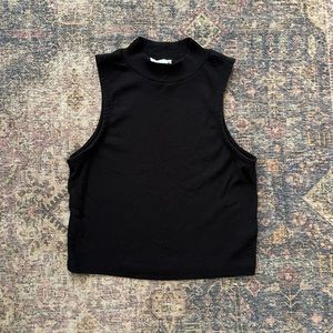 Mock Neck Tank Top